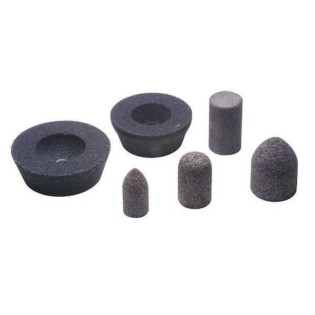 Cgw Abrasives Cup Whl, 4/3x2x5/8-11, C16NB, No Back, T11 49002