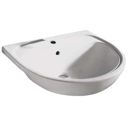 American Standard 21-1/2" W x 22" L x Semi-Counter Top, Bathroom Sink 9960901.020