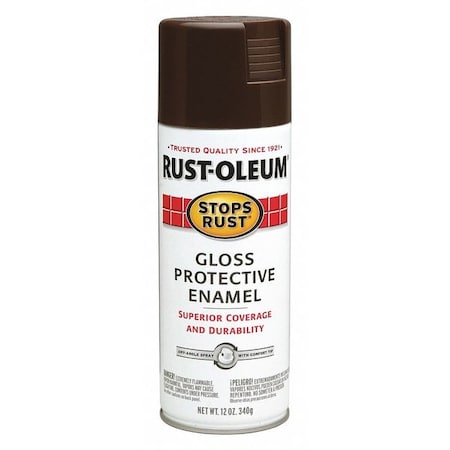 Rust-Oleum Spray Paint, French Road, Gloss, Solvent, 12 oz 248630