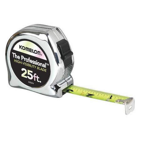 Komelon 25 ft Tape Measure, 1 in Blade 425HV