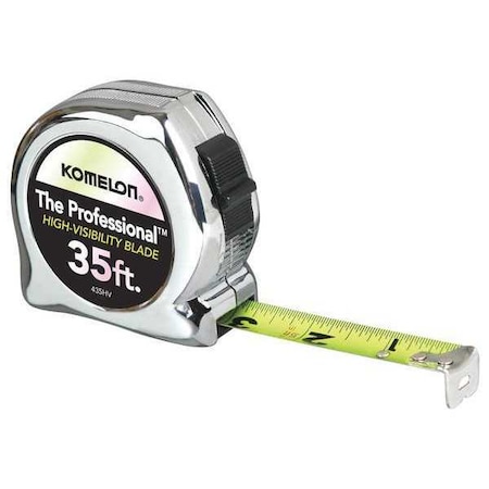 Komelon 35 ft Tape Measure, 1 in Blade 435HV
