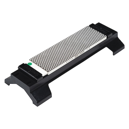 Dmt Bench Stone, 12 13/64 in W, 4 5/8 in L, 2 in H, Diamond, 25/9 Grit, Black/Gray W8EF-H-WB