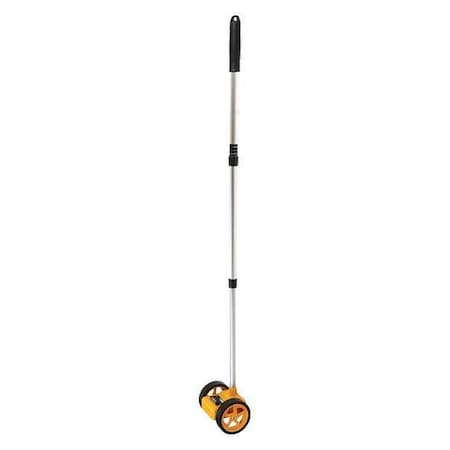 Johnson Level & Tool Measuring Wheel, Dual Wheel, 1 ft., Orange 1830-2100