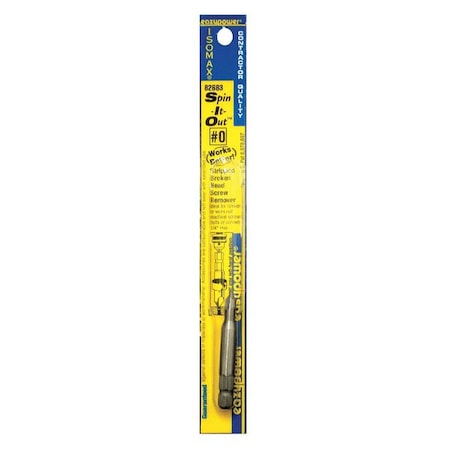 Eazypower Damaged Screw Remover, No.0 Spin It Out 82683