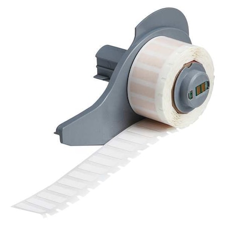 Brady 1/4" x 3/4", White Thermal Transfer Printer Label M71-10-472