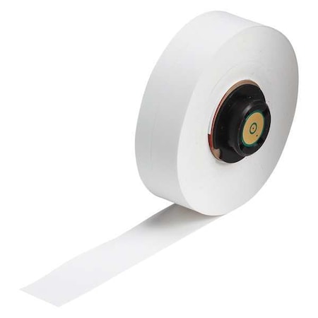 Brady Thermal Transfer Label, White, Labels/Roll: Continuous PTL-57-412
