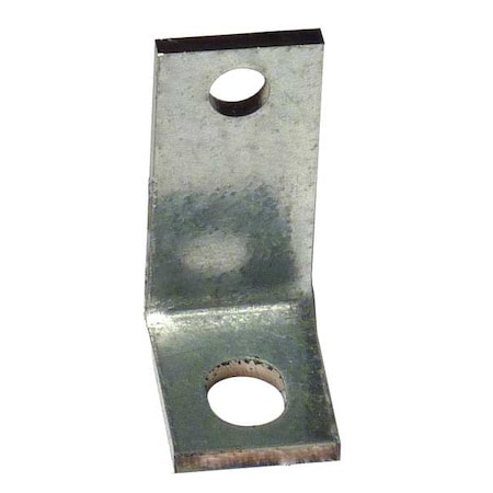 Ashland Conveyor Roller Bracket, For 1/4 In Round Axle L BRKT 1/4R 1.63