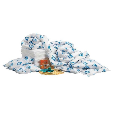 Brady Spill Kit Refill, 95 gal Volume Absorbed per Kit, Refill, White SKO95-R