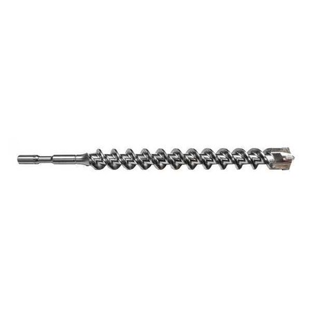Century Drill & Tool Spline Drill Bit, 1-3/4x18x22in., 4-Cutter 83921