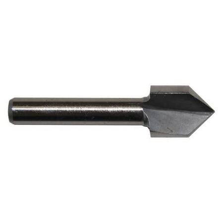 Century Drill & Tool V-Groove HSS Router Bit, 1/2 in. 39145