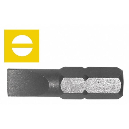 Century Drill & Tool S2 Screwdriving Bit - Slotted Bit 69170