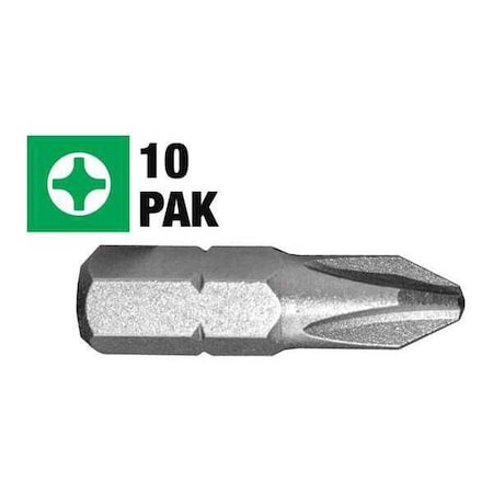 Century Drill & Tool S2 Screwdriving Bit - Phillips 69013