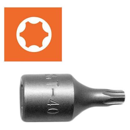 Century Drill & Tool Star Screwdriving Bit, T40, 1-1/2 in. 68640