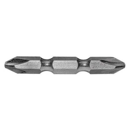 Century Drill & Tool DoubleEnd Screwdriver Bit Phillip, 1, 2in. 70301