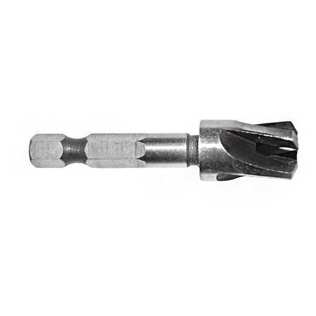 Century Drill & Tool Plug Cutter, 3/8 in., 1/4 in. Hex 37424