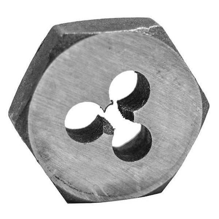 CENTURY DRILL & TOOL Metric Carbon Steel Hex Die, 3.0x0.50mm 97600