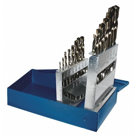 Century Drill & Tool 15 Piece Pro Grade Cobalt Drill Bit Set 26115