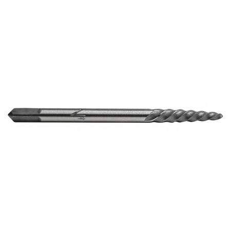 CENTURY DRILL & TOOL Spiral Flute Screw Extractor, No 2 73402