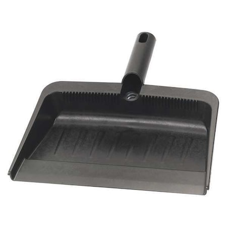 Carlisle Foodservice Flexible Dustpan, Black, 12 in, PK24 36143703