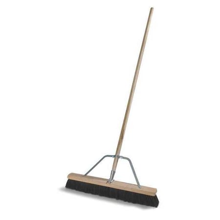 Carlisle Foodservice Medium PPY Sweep, Black, 24in, PK4 367360TC03