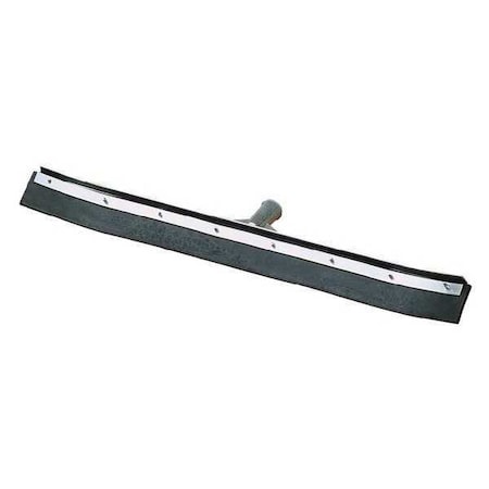 Carlisle Foodservice Curved End Rubber Squeegee, Blk, 24in, PK6 36324C00