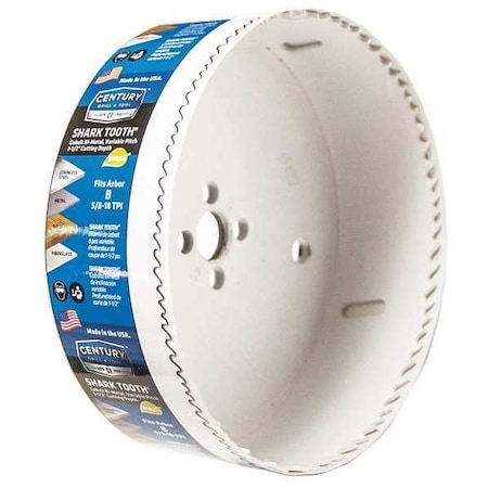 Century Drill & Tool Shark Tooth Bi-Metal Hole Saw 05074