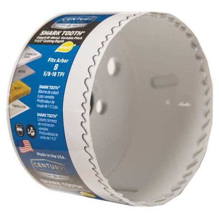 Century Drill & Tool Shark Tooth Bi-Metal Hole Saw 05044