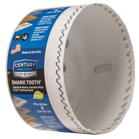 Century Drill & Tool Shark Tooth Bi-Metal Hole Saw 05050