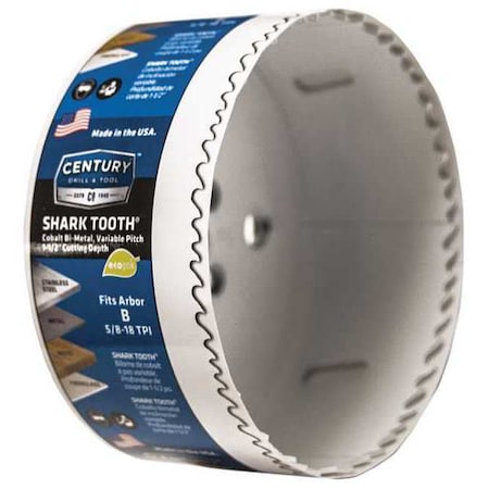 Century Drill & Tool Shark Tooth Bi-Metal Hole Saw 05058
