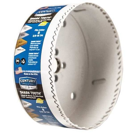 Century Drill & Tool Shark Tooth Bi-Metal Hole Saw 05070