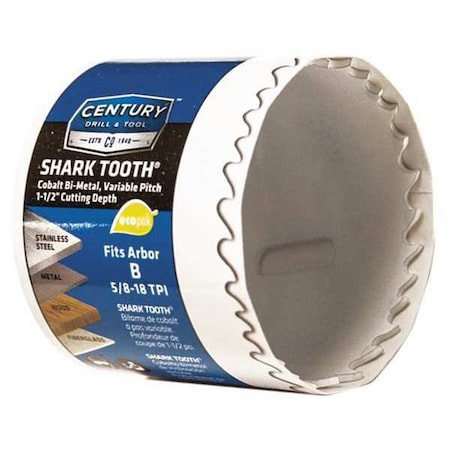 Century Drill & Tool Shark Tooth Bi-Metal Hole Saw 05028