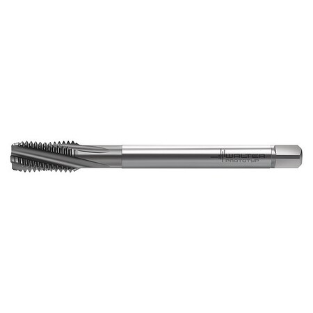 Walter Spiral Flute Tap, M20-2.50, Plug, 4 Flutes, Metric Coarse TC122-M20-L0-WW60BC