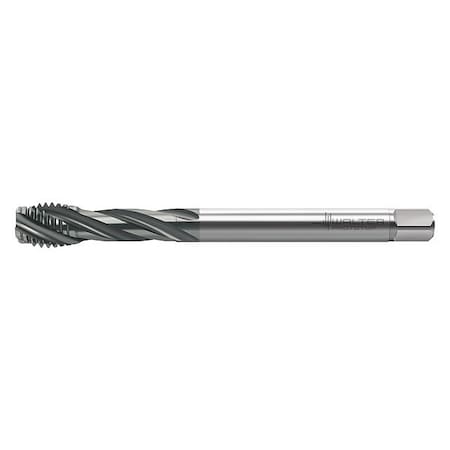Walter Spiral Flute Tap, M16-2.00, Plug, 4 Flutes, Metric Coarse TC121-M16-L0-WY80BD