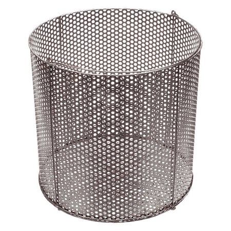 Marlin Steel Wire Products Round Parts Washing Basket, #4 Mesh Size, Steel, Natural 00-00368225-81