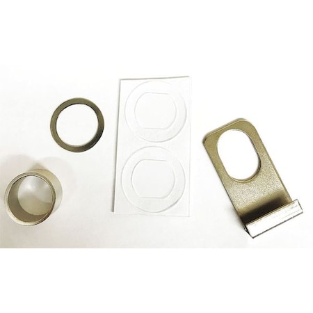 Delta Lock Disc Tumbler Keyed Cam Lock, Polished chrome, 3/16 For Door Thickness, 0 Number of Keys G CR1125-GJ