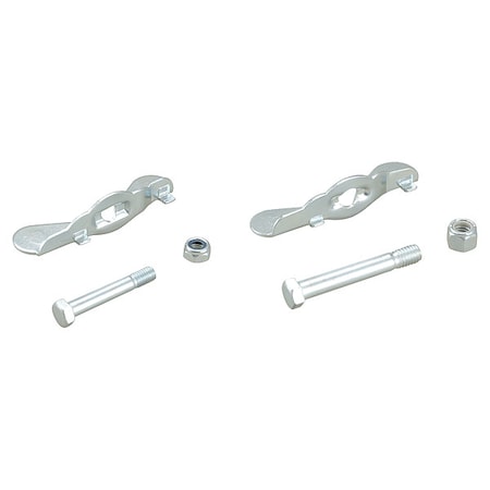 Zoro Select Caster Brake Kit, 3", 4", 5" Wheel Dia. 429H29