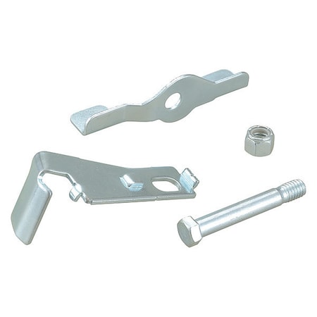 Zoro Select Caster Brake Kit, Side Strp, 5" Wheel Dia. 429H30