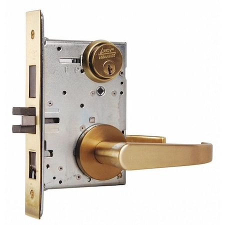 Arrow Lock Door Lever Lockset, Mechanical, Hotel BM11 BRL 4