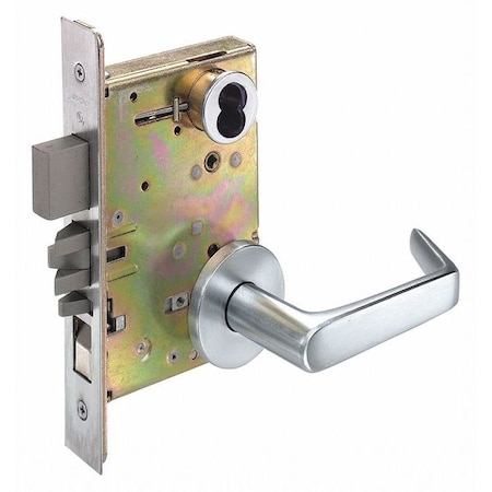 Arrow Lock Door Lever Lockset, Mechanical, Storeroom BM12 XL 26D IC7