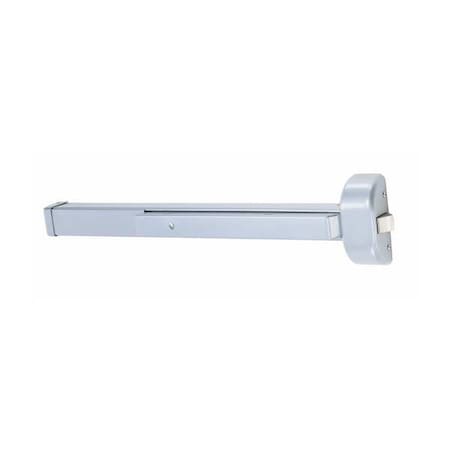 Arrow Lock Rim Exit Device, Satin Aluminum, Passage S1250E AL