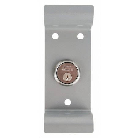 Arrow Lock Pull Plate, Satin Alum, S1100/S1200 Serie SF12 AL
