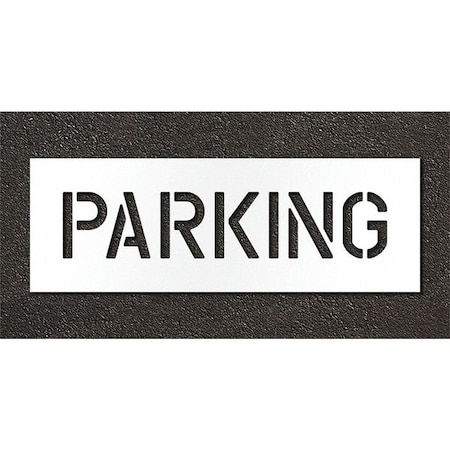 Rae Pavement Stencil, Parking, STL-108-70622 STL-108-70622