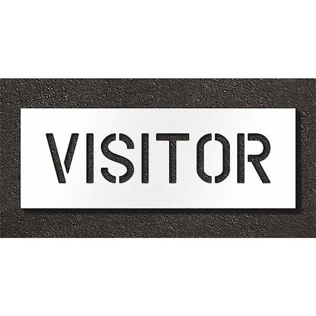 Rae Pavement Stencil, Visitors, STL-108-70634 STL-108-70634