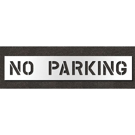 Rae Pavement Stencil, No Parking, STL-108-70832 STL-108-70832