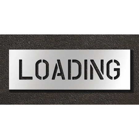 Rae Pavement Stencil, Loading, STL-108-70612 STL-108-70612