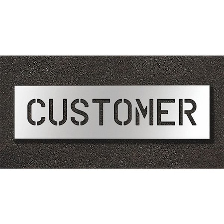 Rae Pavement Stencil, Customer, STL-108-70614 STL-108-70614
