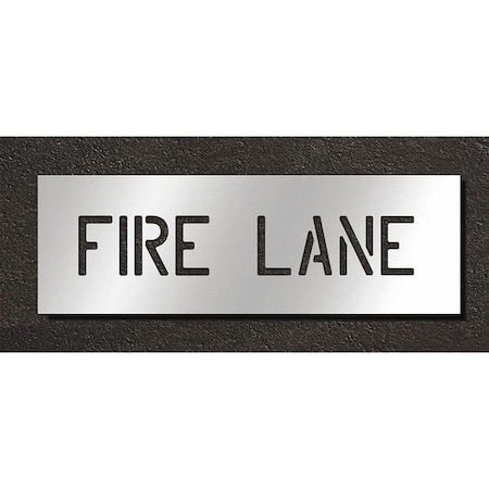 Rae Pavement Stencil, Fire Lane, STL-108-70431 STL-108-70431