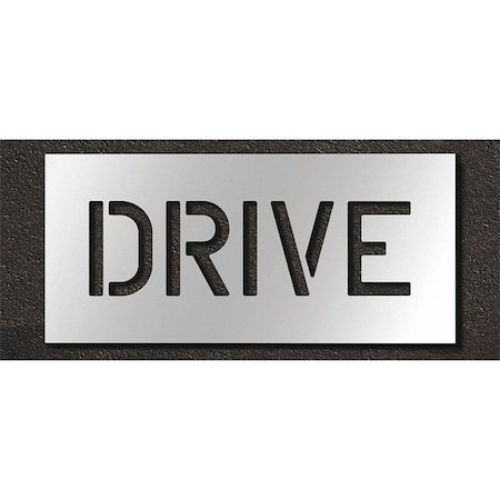 Rae Pavement Stencil, Drive, STL-108-70607 STL-108-70607