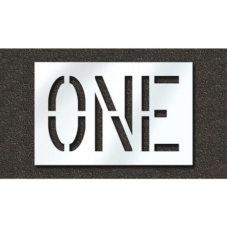 Rae Pavement Stencil, One, STL-108-71809 STL-108-71809