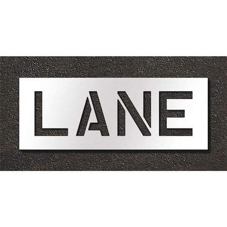 Rae Pavement Stencil, Lane, STL-108-71002 STL-108-71002